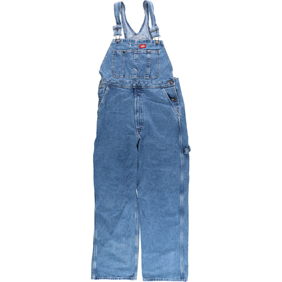 古着 ディッキーズ Dickies デニムオーバーオール メンズw37相当 /eaa470278 【中古】 【240802】 ss2503_30