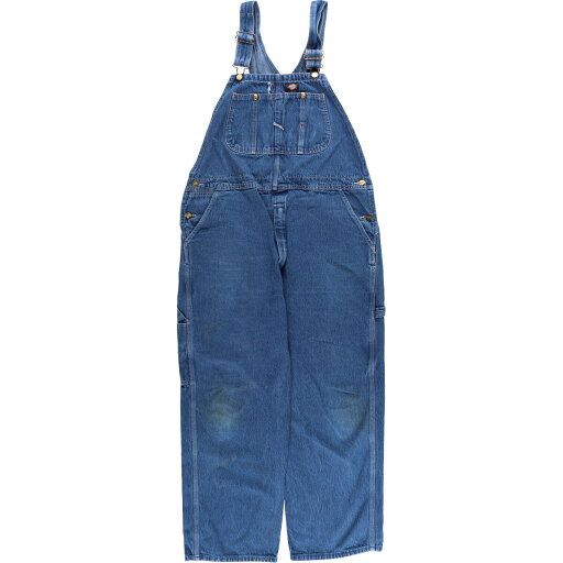 古着 ビッグサイズ ディッキーズ Dickies デニムオーバーオール メンズw42相当 /eaa470279 【中古】 【240802】 【SS2506_30】