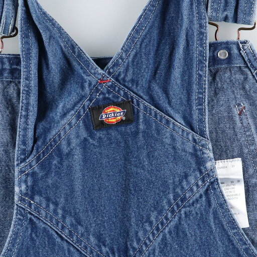 古着 ビッグサイズ ディッキーズ Dickies デニムオーバーオール メンズw42相当 /eaa470279 【中古】 【240802】 【SS2506_30】