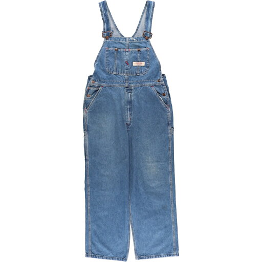 古着 ビッグマック BIG MAC デニムオーバーオール メンズw37相当 /eaa471250 【中古】 【240803】 【SS2506_30】