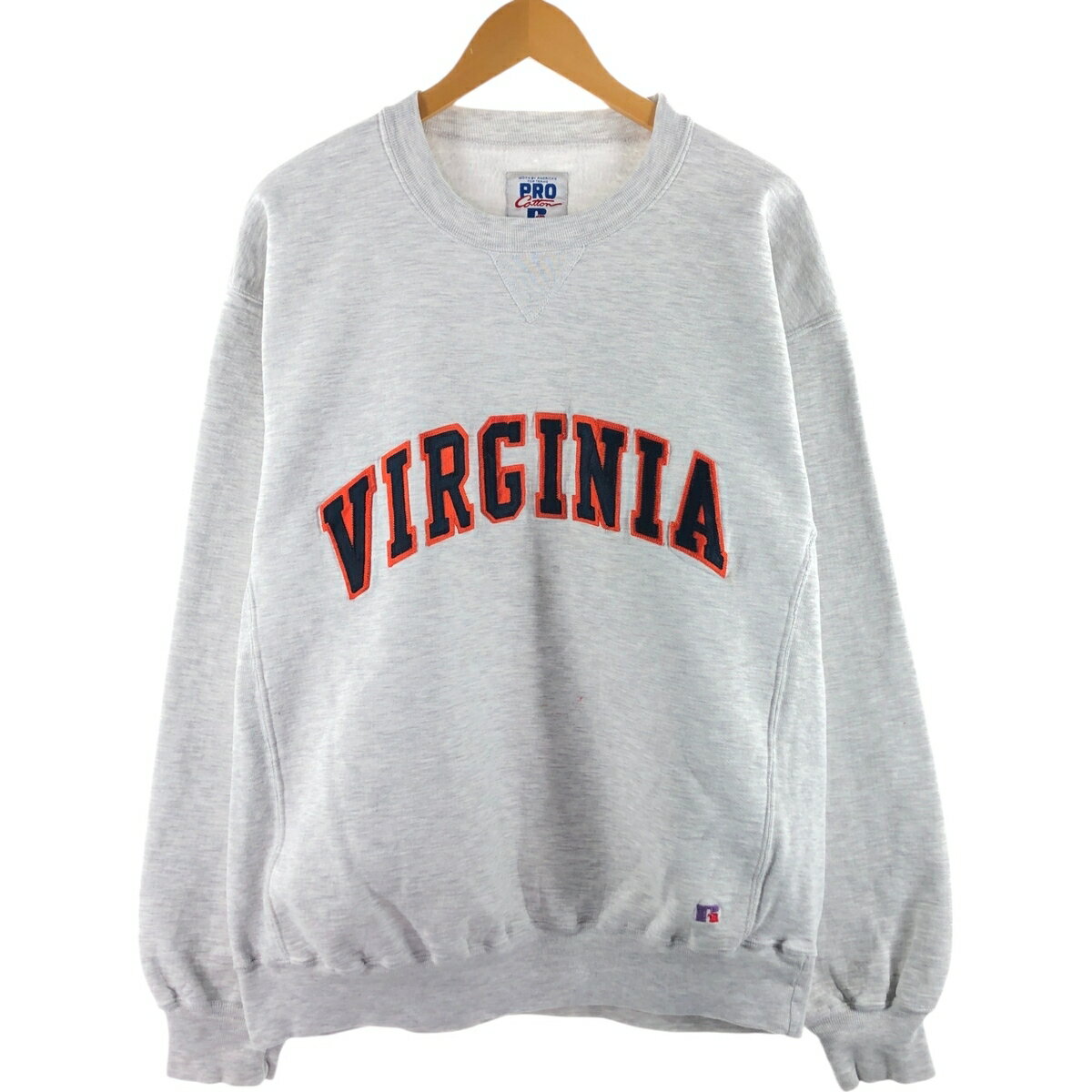 Rakuten - 古着 90'S ラッセル Russell PRO COTTON カレッジスウェットシャツ トレーナー USA製 メンズL相当 ヴィンテージ /eaa471993 【中古】 【250427】 【SS2606_50】