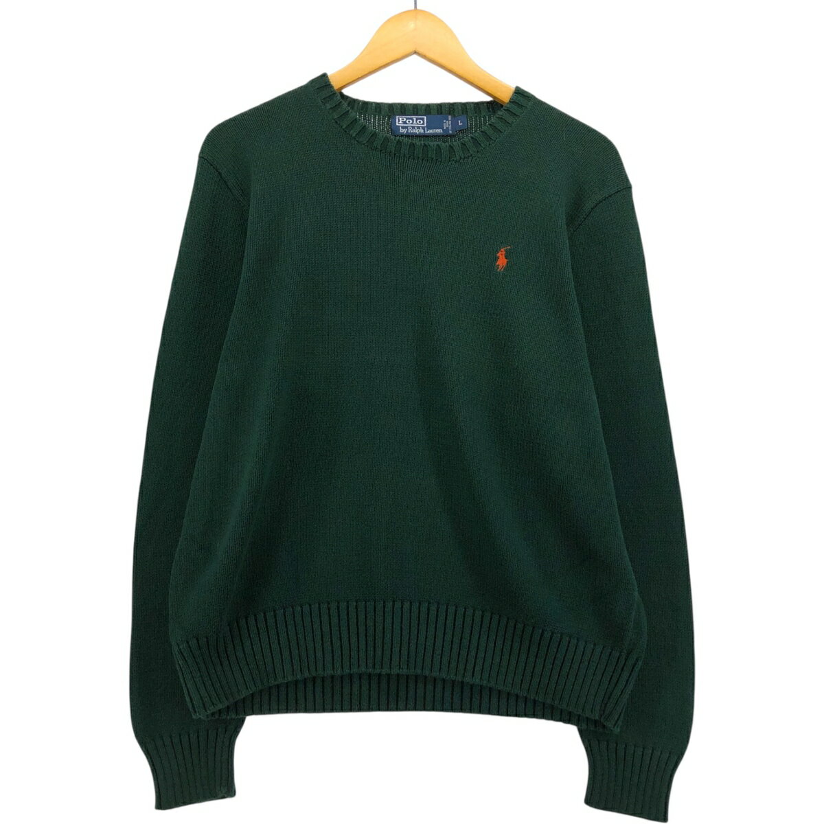 古着 ラルフローレン Ralph Lauren POLO by Ralph Lauren コットンニットセーター メンズL相当 /eaa472064 【中古】 【250726】