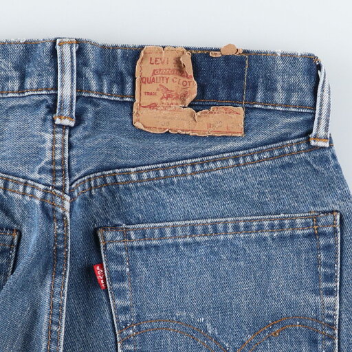古着 80'S リーバイス Levi's 505-0217 テーパードデニムパンツ レディースL(w29)相当 ヴィンテージ /eaa472354 【中古】 【250215】 【ADEL/アデル】 【SS2509_30】