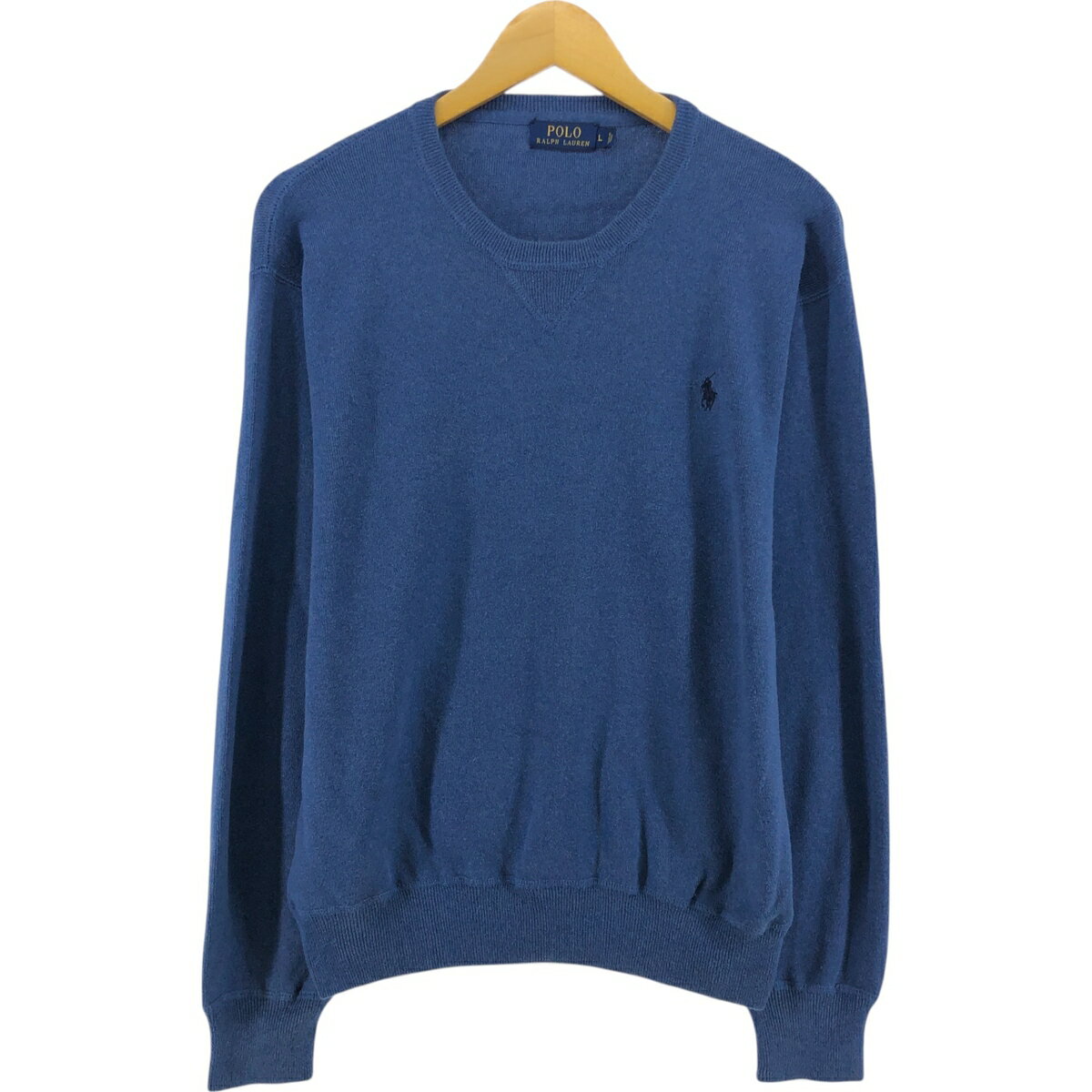 古着 ラルフローレン Ralph Lauren POLO RALPH LAUREN コットンニットセーター メンズL相当 /eaa472806 【中古】 【250322】