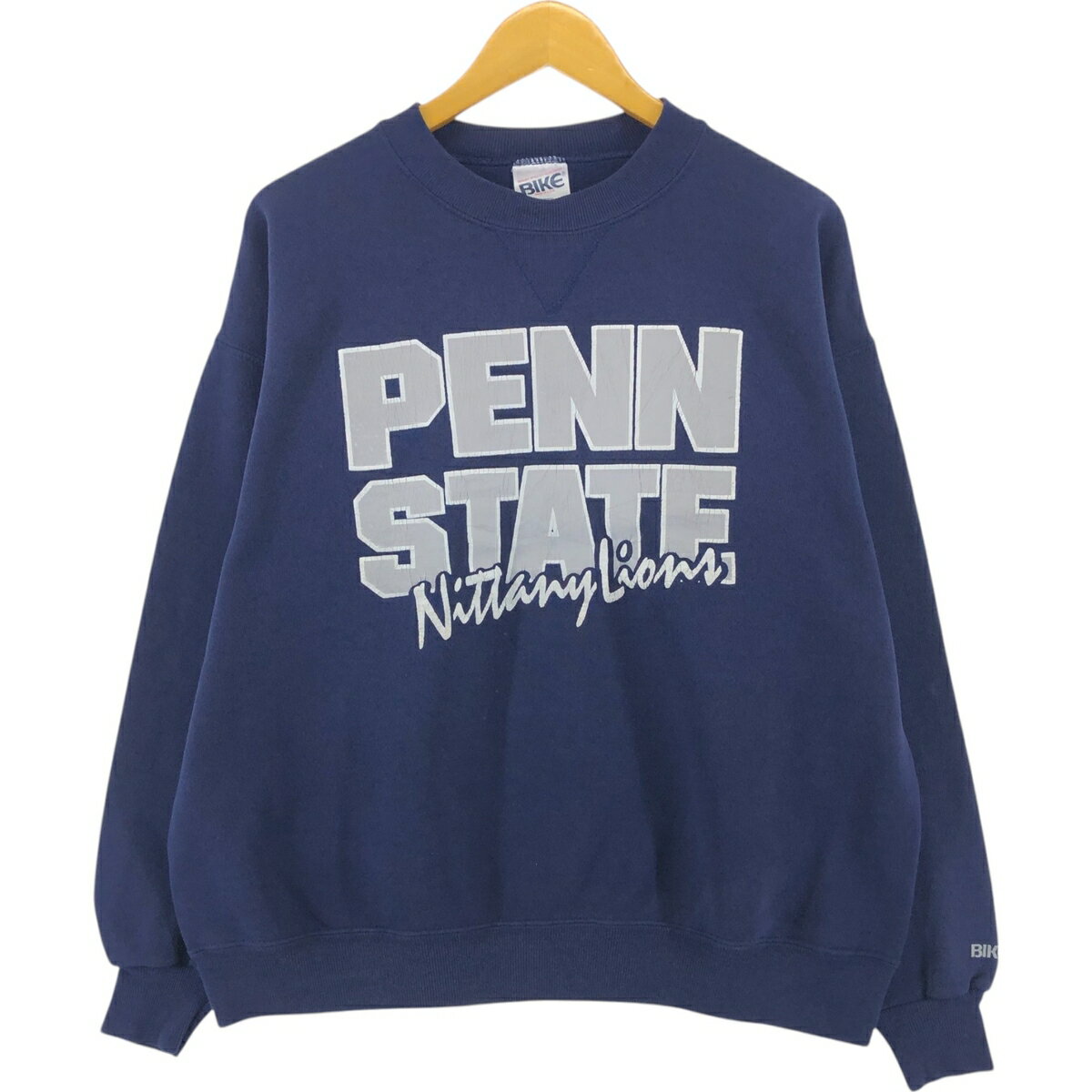 古着 90'S BIKE PENN STATE ペンシルベニア州立大学 カレッジスウェットシャツ トレーナー USA製 メンズXL相当 ヴィンテージ /eaa472845 【中古】 【241129】 【SS2506_30】