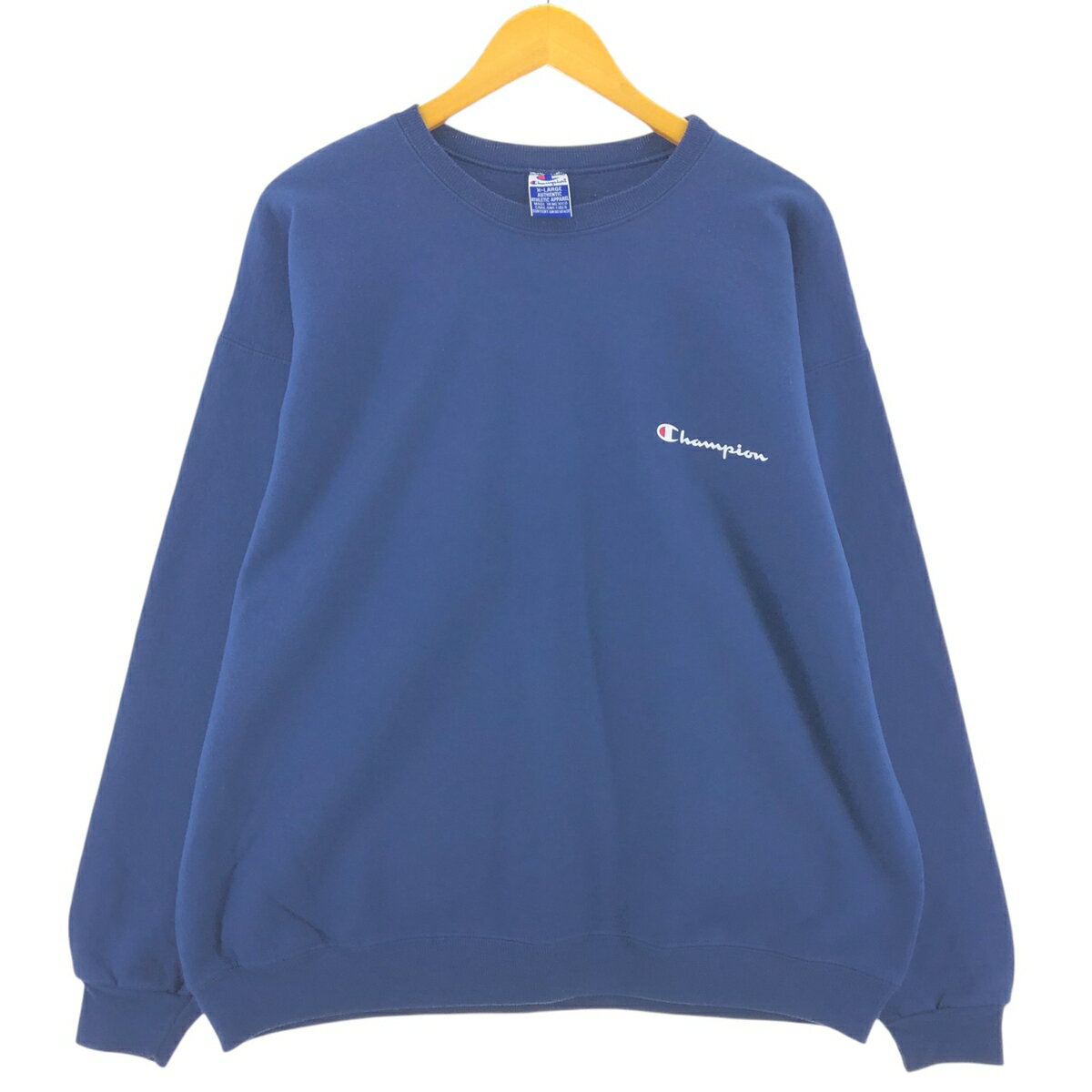 古着 90'S チャンピオン Champion AUTHENTIC ATHLETIC APPAREL ロゴスウェットシャツ トレーナー メンズXL相当 ヴィンテージ /eaa472919 【中古】 【241216】