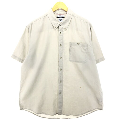 古着 コロンビア Columbia 半袖 ボタンダウンシャツ メンズXL相当 /eaa473284 【中古】 【240809】 古着 コロンビア Columbia 半袖 ボタンダウンシャツ メンズXL相当 /eaa473284 【中古】 【240809】
