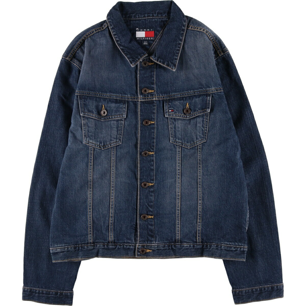 楽天市場】tommy hilfiger デニムジャケット(メンズ 楽天市場】tommy hilfiger デニムジャケット(メンズ