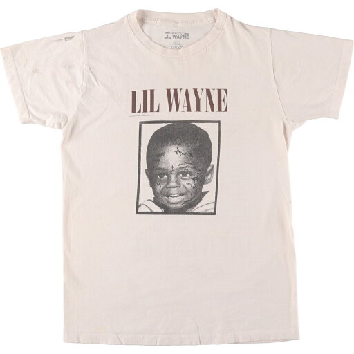 古着 LIL WAYNE リルウェイン ラップTシャツ ラップT レディースXS相当 /eaa473995 【中古】 【240811】 【SS2506_30】 古着 LIL WAYNE リルウェイン ラップTシャツ ラップT レディースXS相当 /eaa473995 【中古】 【240811】 【SS2506_30】