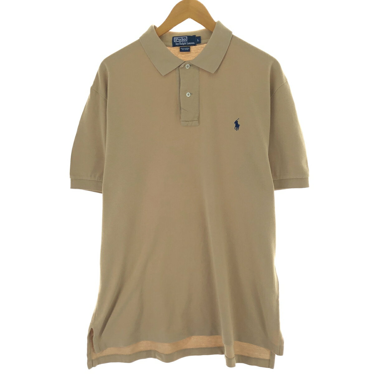 古着 ラルフローレン Ralph Lauren POLO by Ralph Lauren 半袖 ポロシャツ メンズL相当 /eaa474344 【中古】 【240810】