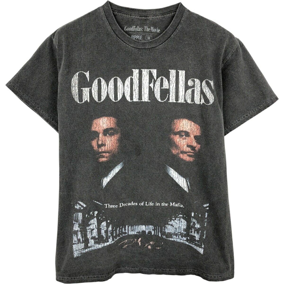 古着 GOOD FELLAS グッドフェローズ 映画 ムービーTシャツ メンズM相当 /eaa474618  