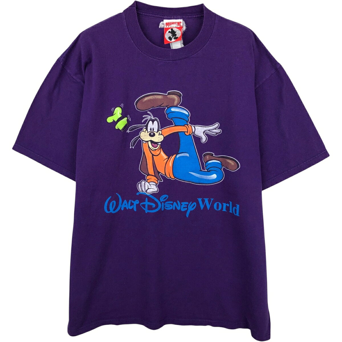 楽天市場】ミッキー tシャツ（カラーパープル）（メンズファッション 