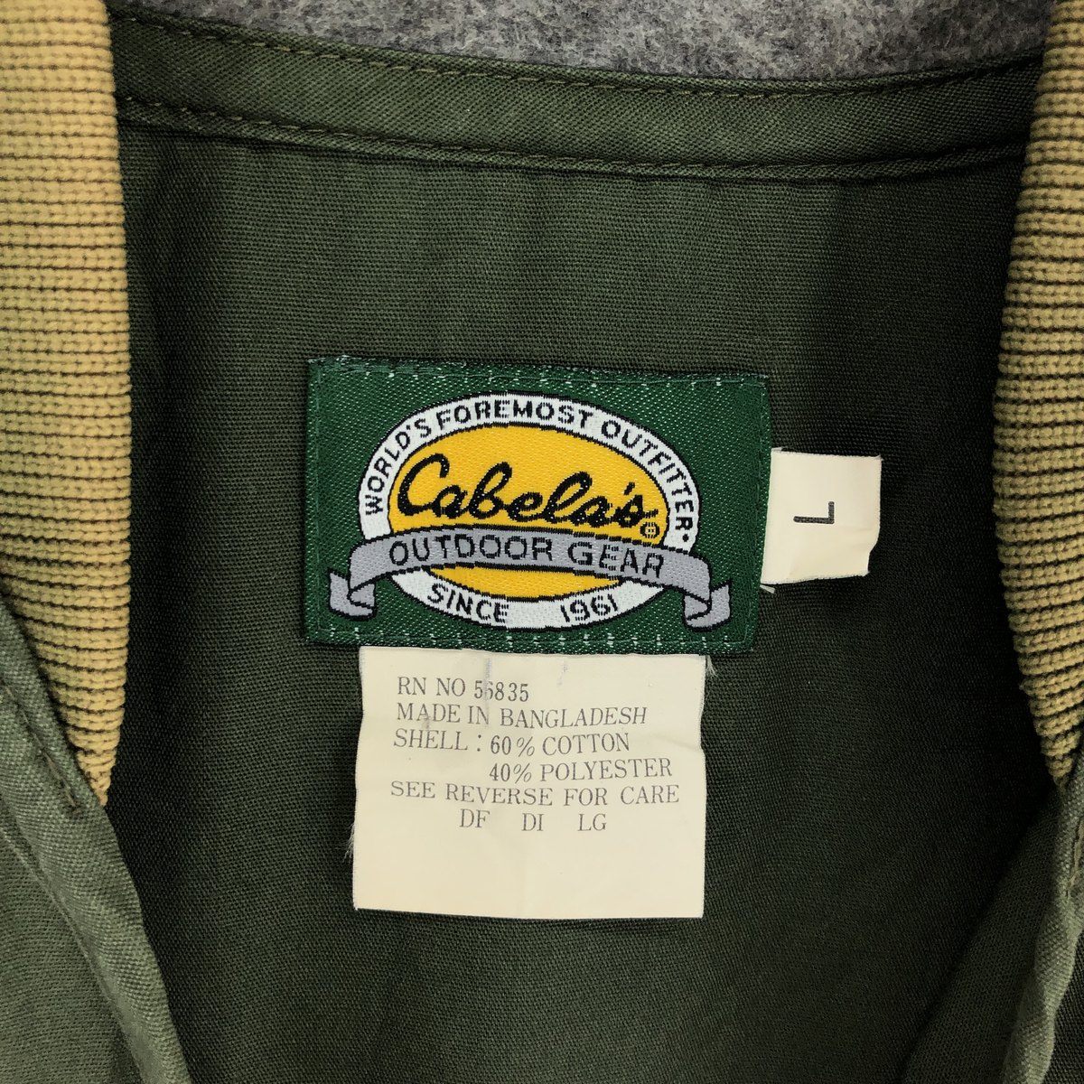 古着 90'S カベラス Cabelas フィッシングベスト メンズL相当 /eaa475737 【中古】 【240807】 ss2503_30