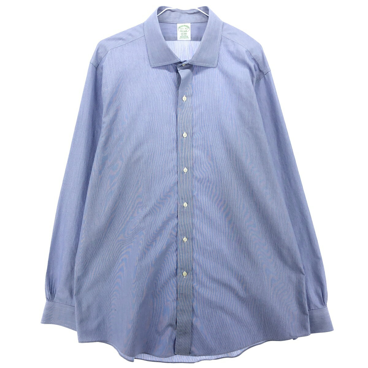 古着 ブルックスブラザーズ Brooks Brothers Est.1818 MILANO ワイドカラー 長袖 コットンシャツ メンズXL相当 /eaa476328 【中古】 【240816】 【ss2601_10】