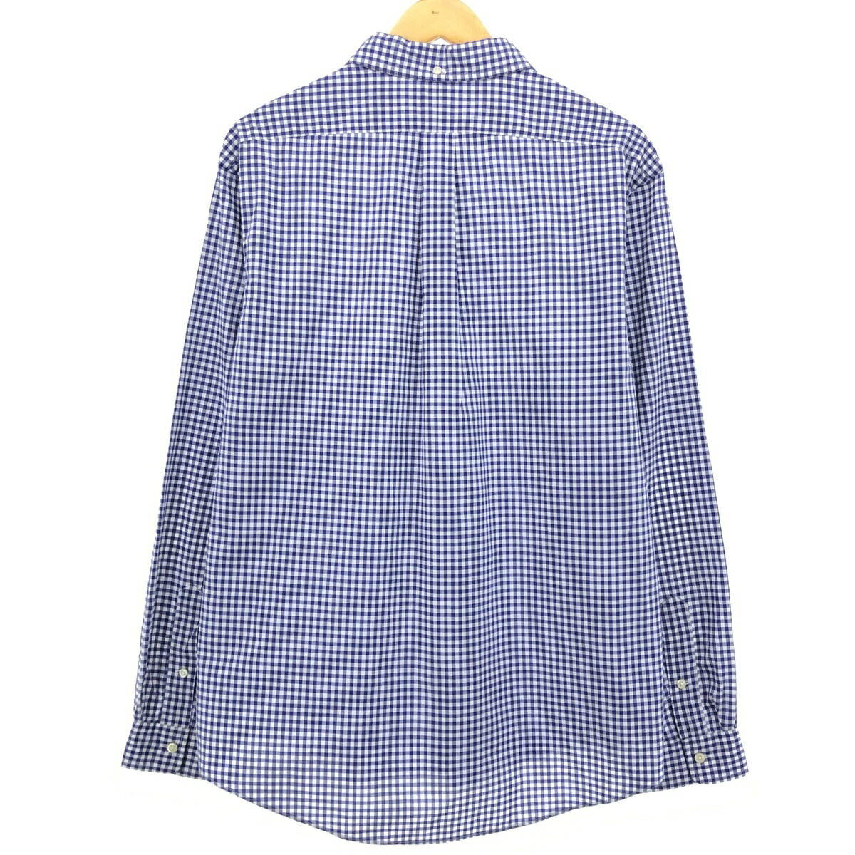 古着 ラルフローレン Ralph Lauren ギンガムチェック 長袖 ボタンダウンチェックシャツ メンズXL相当 /eaa476346 【中古】 【240818】 【SS2509_30】