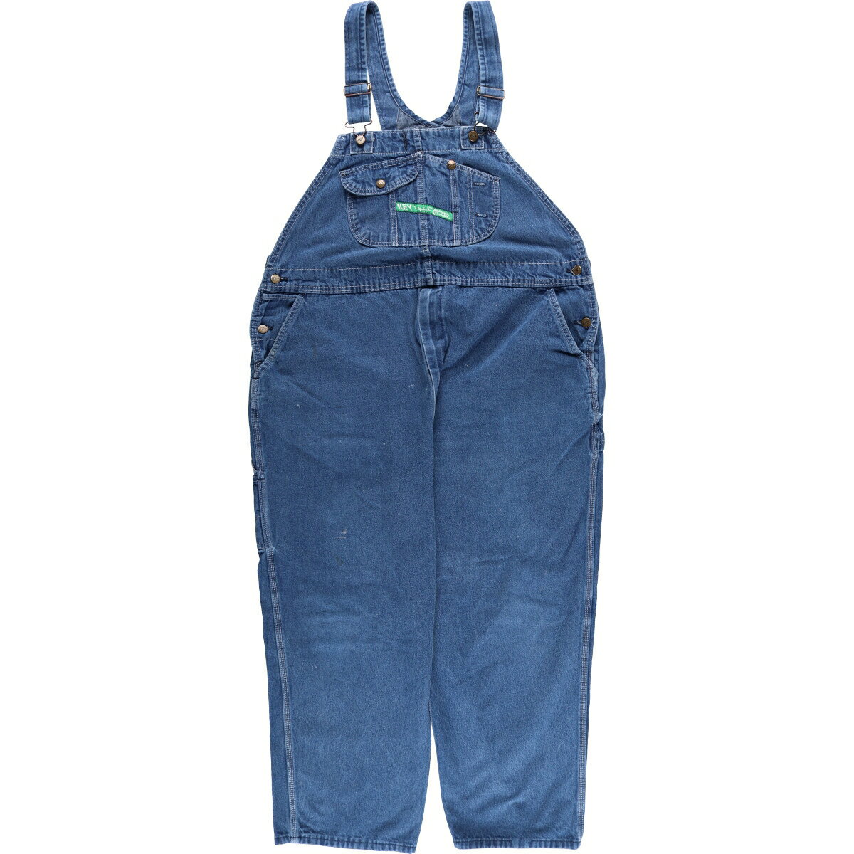 古着 ビッグサイズ キー Key デニムオーバーオール メンズw48相当 /eaa476424 【中古】 【240824】 【SS2509_30】