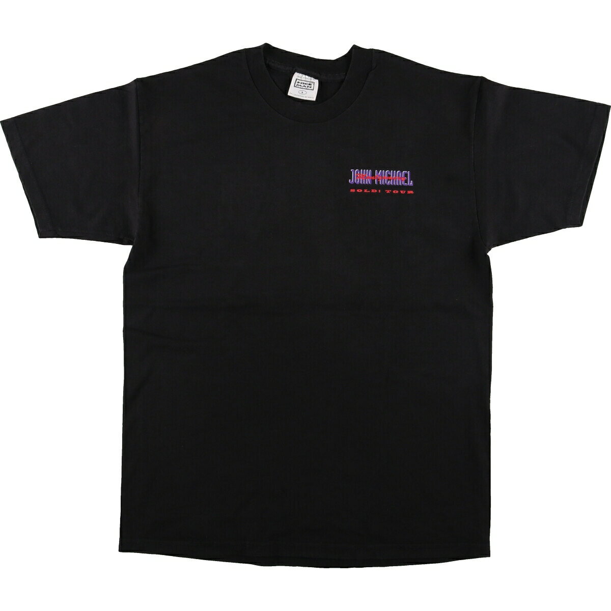 古着 NICE MAN JOHN MICHAEL バックプリント バンドTシャツ バンT USA製 メンズL相当 /eaa476576 【中古】 【240826】 【SS2509_50】