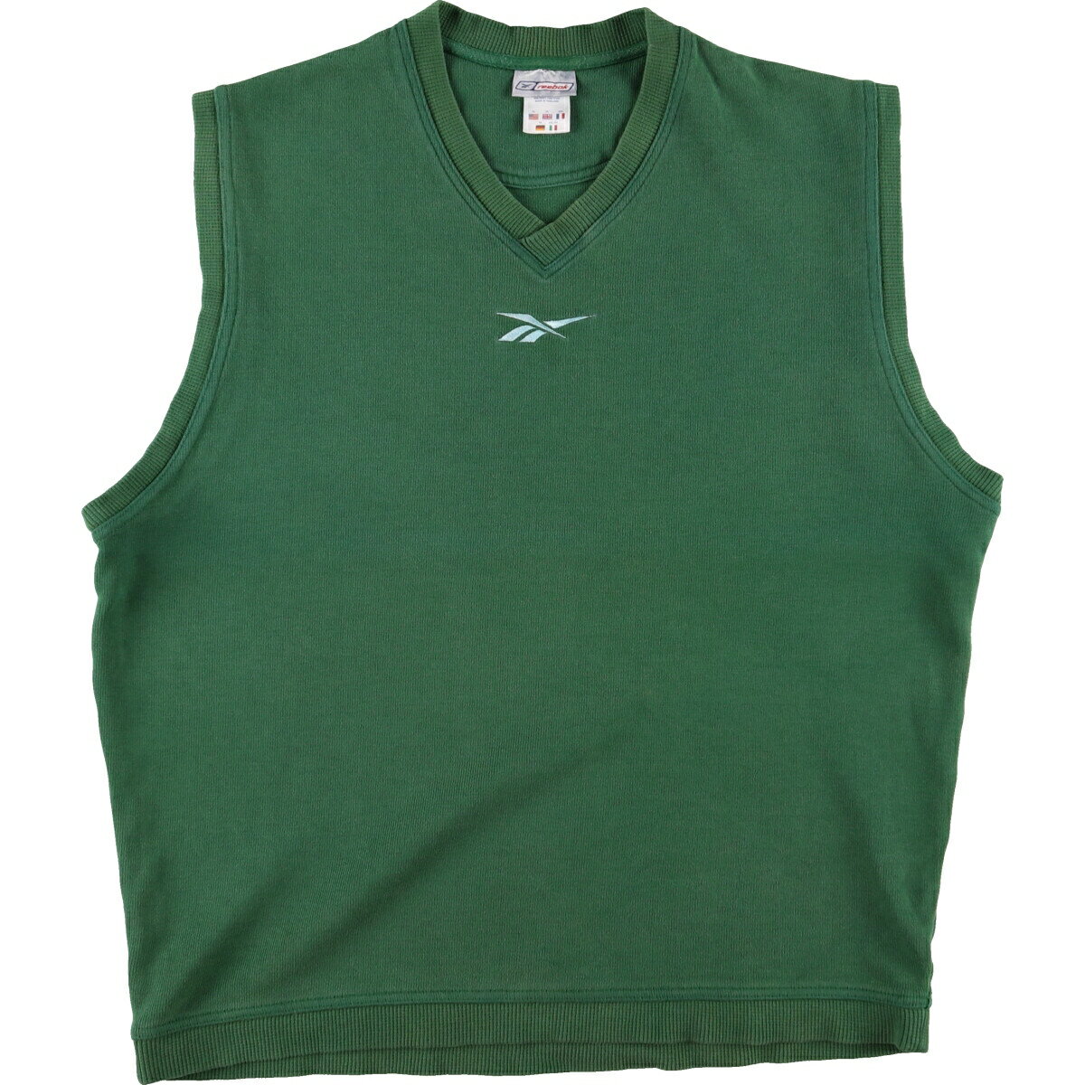 古着 リーボック Reebok Vネック スウェットベスト メンズXL相当 /eaa476786 【中古】 【240908】 【SS2509_50】