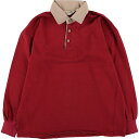 古着 80'S エルエルビーン L.L.Bean 長袖 ポロシャツ メンズS相当 ヴィンテージ /eaa477040 【中古】 【240822】 【SS2506_30】(4)