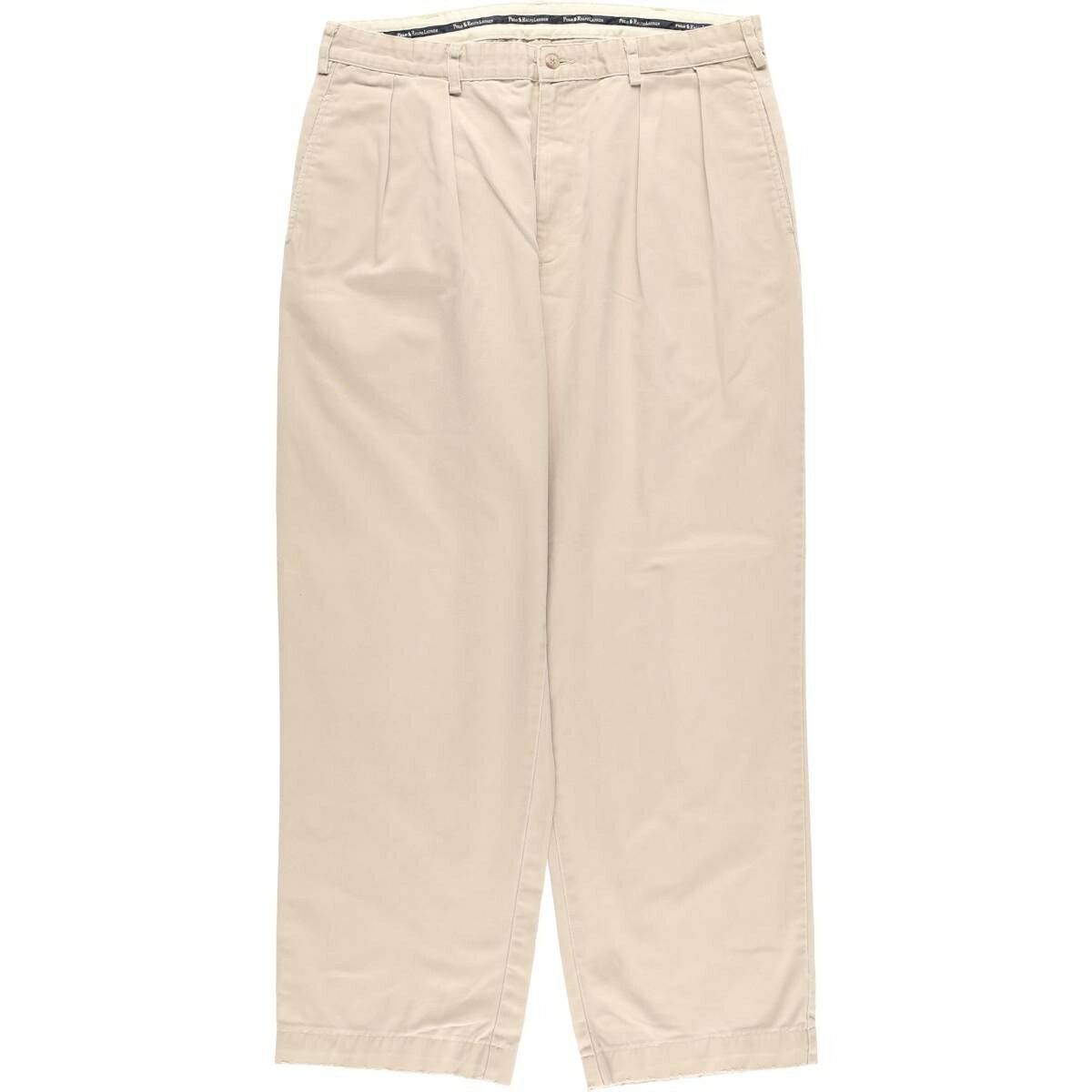 乐天商城 - 古着 ラルフローレン Ralph Lauren Polo Ralph Lauren ツータック チノパンツ USA製 メンズw36相当 /eaa477335 【中古】 【260306】 【SS2606_10