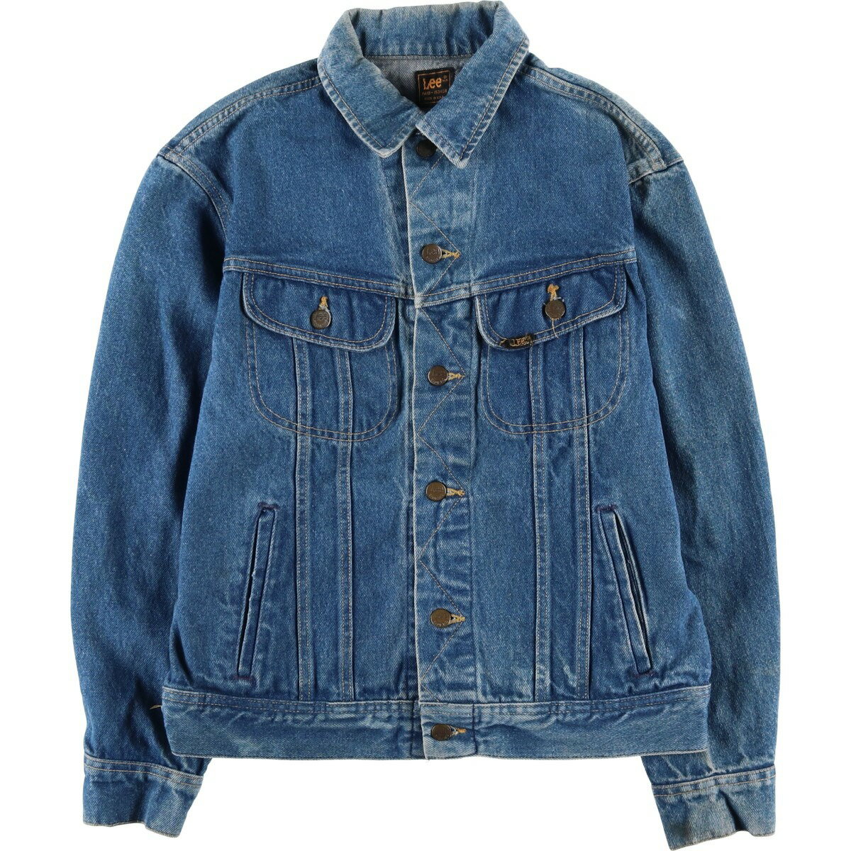 古着 80'S リー Lee RIDERS ライダース デニムジャケット Gジャン USA製 メンズM相当 ヴィンテージ /eaa477420 【中古】 【260301】