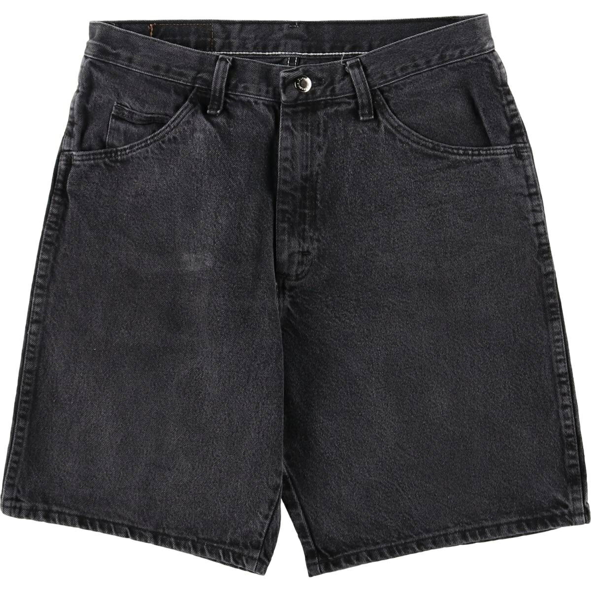Rakuten - 古着 ラングラー Wrangler ブラックデニムショーツ ショートパンツ メンズw33相当 /eaa478183 【中古】 【260324】 ブラック系 春夏秋