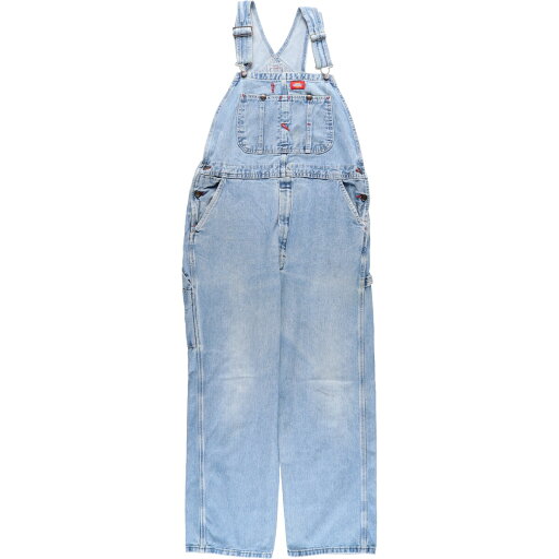古着 ディッキーズ Dickies デニムオーバーオール メンズw36相当 /eaa478572 【中古】 【240901】 ss2503_30 古着 ディッキーズ Dickies デニムオーバーオール メンズw36相当 /eaa478572 【中古】 【240901】 ss2503_30