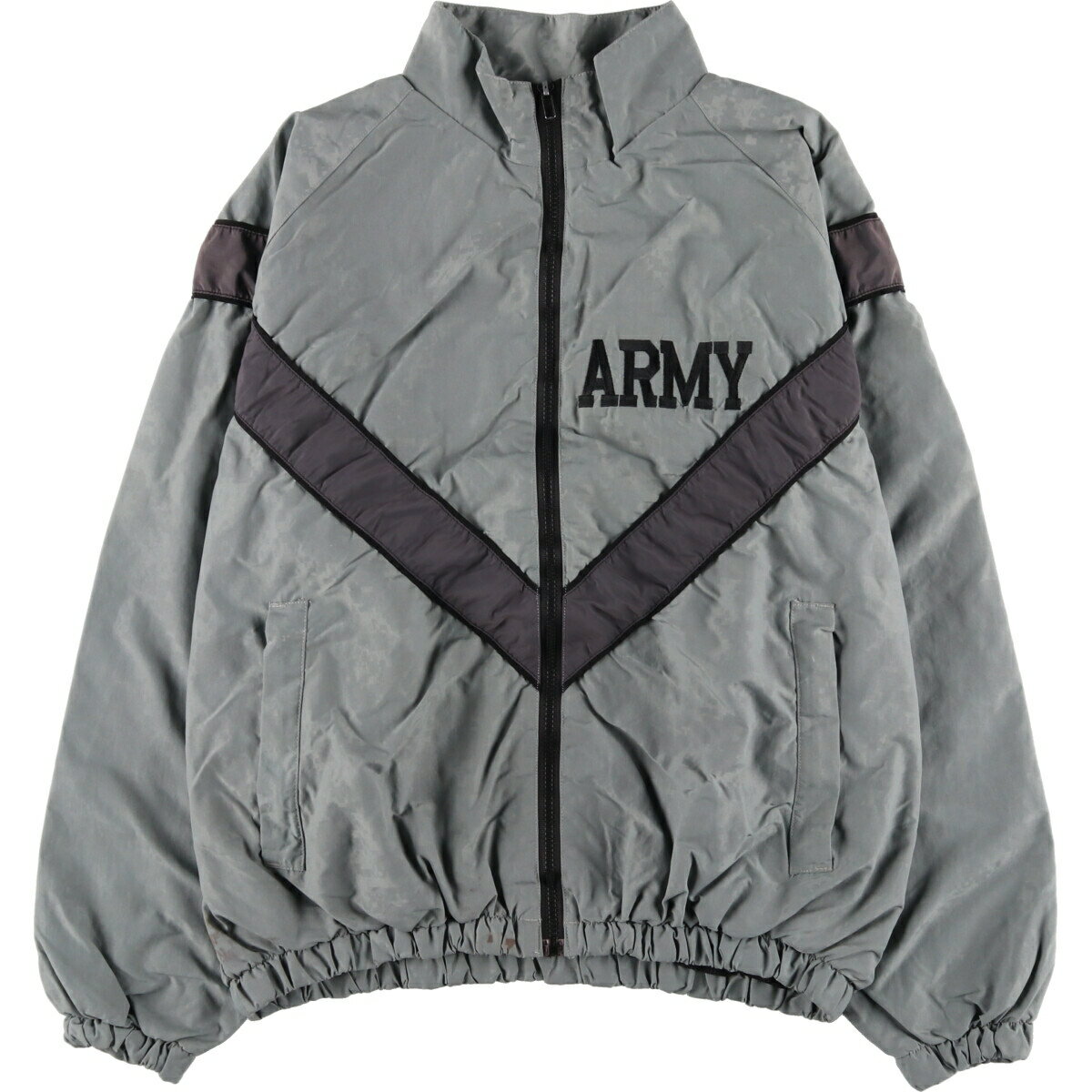 古着 米軍実品 00'S U.S.ARMY IPFU トレーニングジャケット 迷彩柄 ACU デジタルカモ ナイロンジャケット USA製 MEDIUM/REGULAR メンズM相当 /eaa478968 【中古】 【240819】 ss2503_30