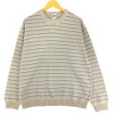 古着 ギャップ GAP ボーダー柄 コットンニットセーター メンズL相当 /eaa479238 【中古】 【241019】 ss2503_30