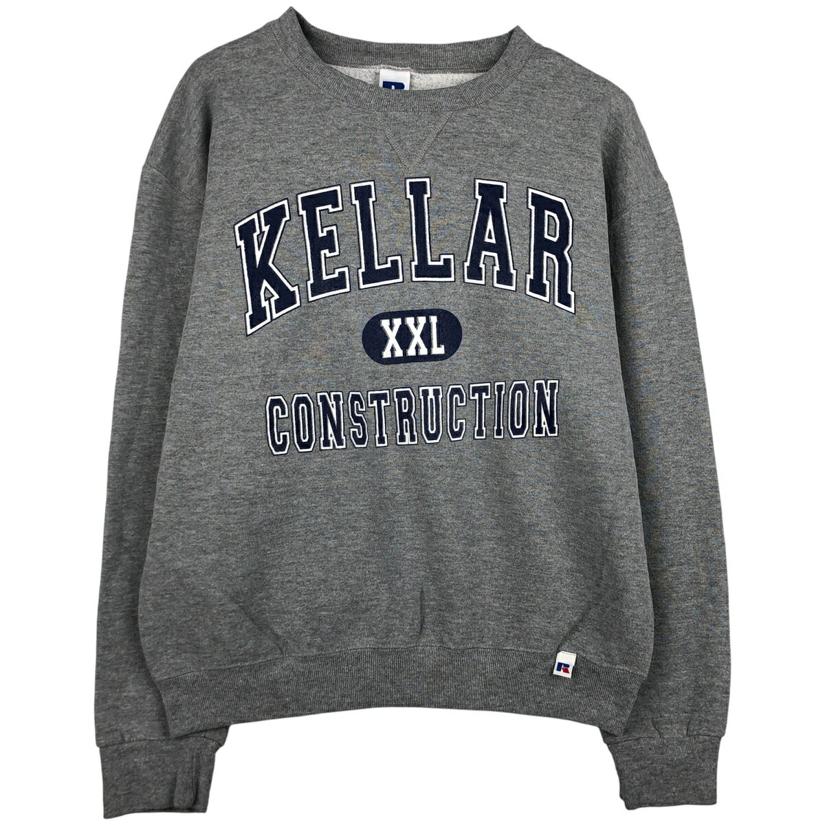 Rakuten - 古着 90'S ラッセル Russell 3連プリントカレッジスウェットシャツ トレーナー メンズM相当 ヴィンテージ /eaa480035 【中古】 【260118】 【NH-2508】 【SS2603_30】 グレー系 春夏秋冬