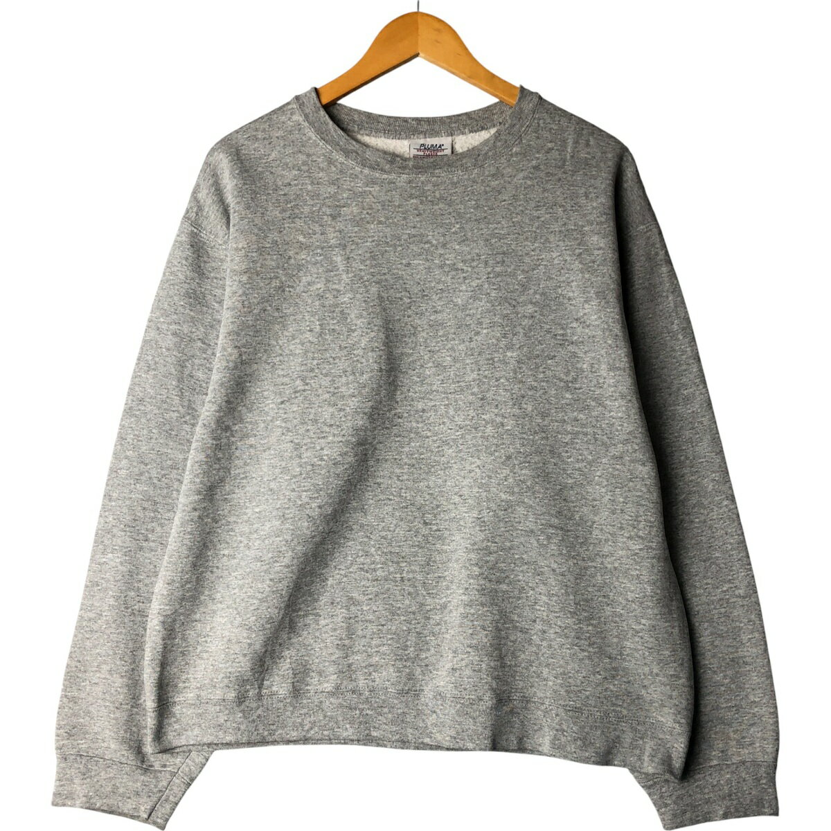 乐天商城 - 古着 90'S プルマ PLUMA HEAVYWEIGHT FLEECE 無地 ブランクスウェットシャツ トレーナー メンズL相当 ヴィンテージ /eaa480069 【中古】 【251116】