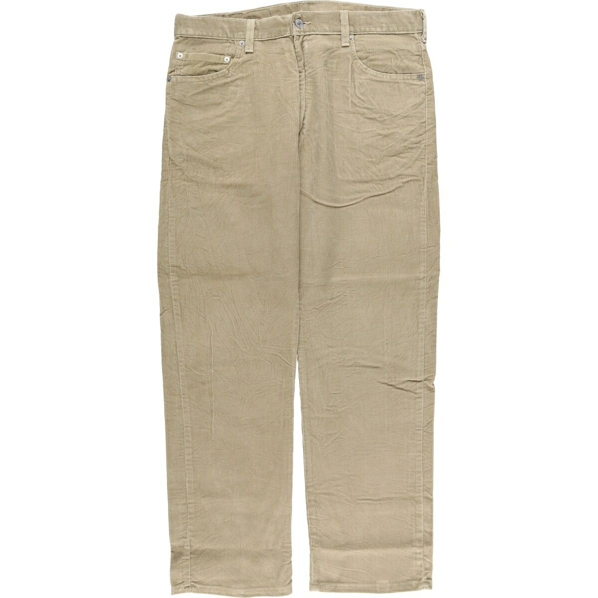 樂天商城 - 古着 00'S リーバイス Levi's 505 REGULAR FIT STRAIGHT LEG コーデュロイパンツ USA製 メンズw35相当 /eaa480278 【中古】 【260119】 【SS2603_50】 ベージュ系 春夏秋冬