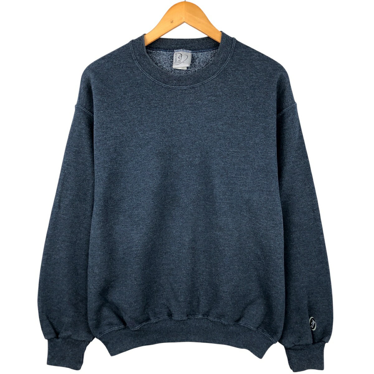 樂天商城 - 古着 90'S ディスカス アスレチック DISCUS ATHLETIC 無地 ブランクスウェットシャツ トレーナー メンズM相当 ヴィンテージ /eaa480346 【中古】 【251221】 【SS2603_30】 ネイビー系 春夏秋冬
