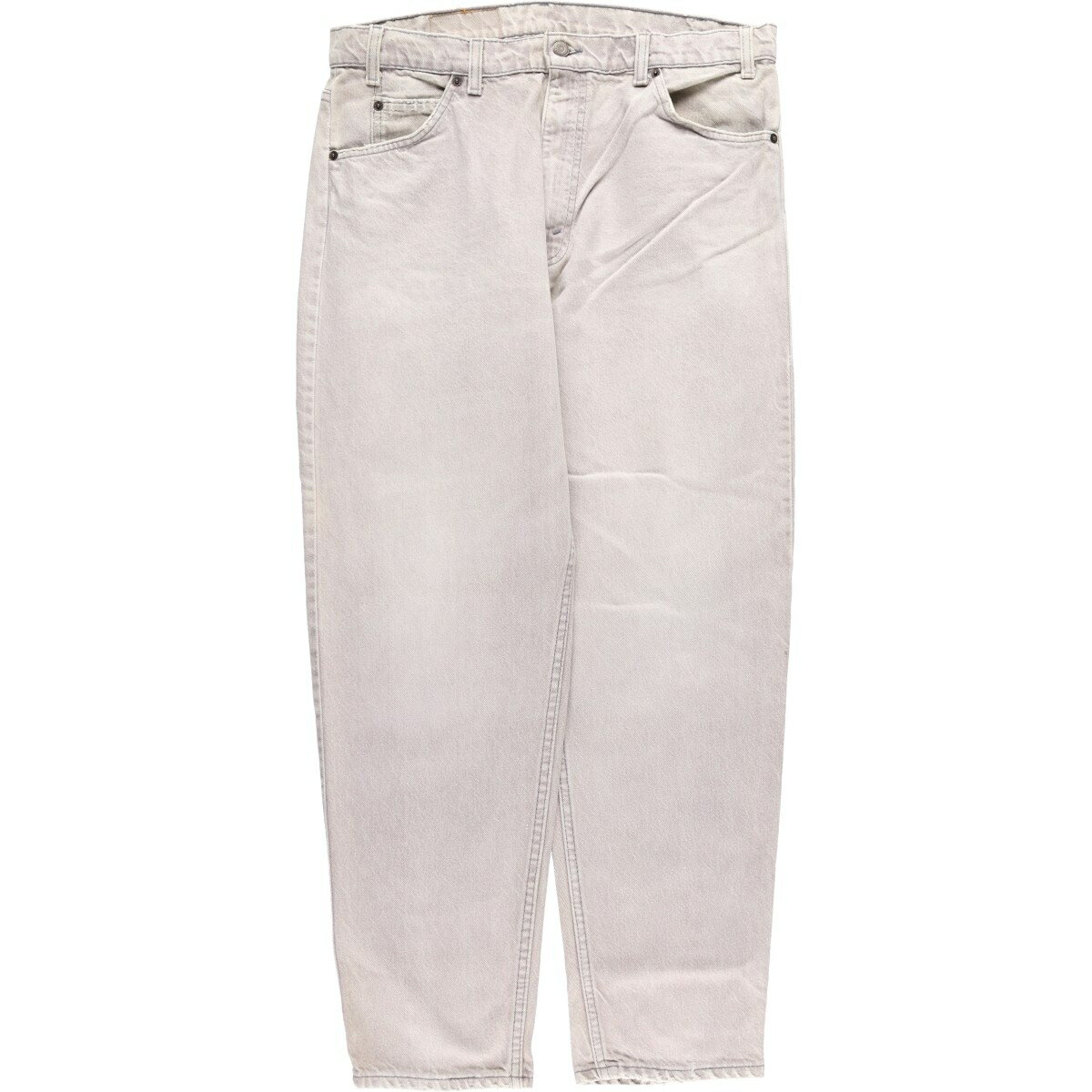 Rakuten - 古着 90'S リーバイス Levi's 40550-0262 RELAXED FIT TAPERED LEG オレンジタブ テーパードデニムパンツ USA製 メンズw35相当 ヴィンテージ /eaa480371 【中古】 【260117】 【SS2603_10】 グレー系 春夏秋冬