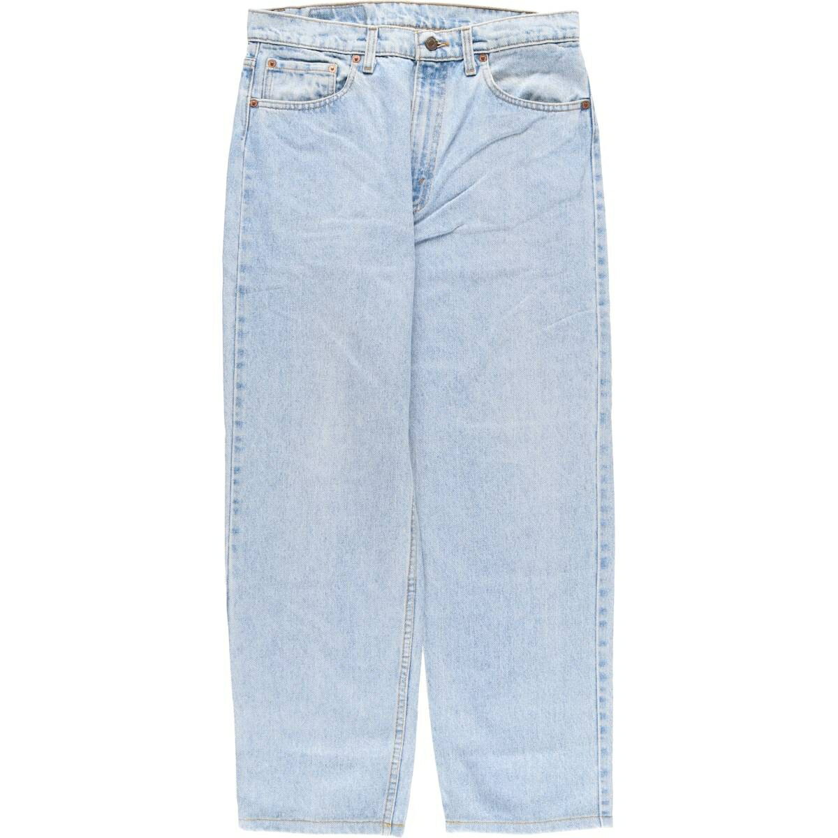 古着 90'S リーバイス Levi's 555-4834 RELAXED FIT STRAIGHT LEG テーパードデニムパンツ USA製 メンズw33相当 ヴィンテージ /eaa480494 【中古】 【251229】