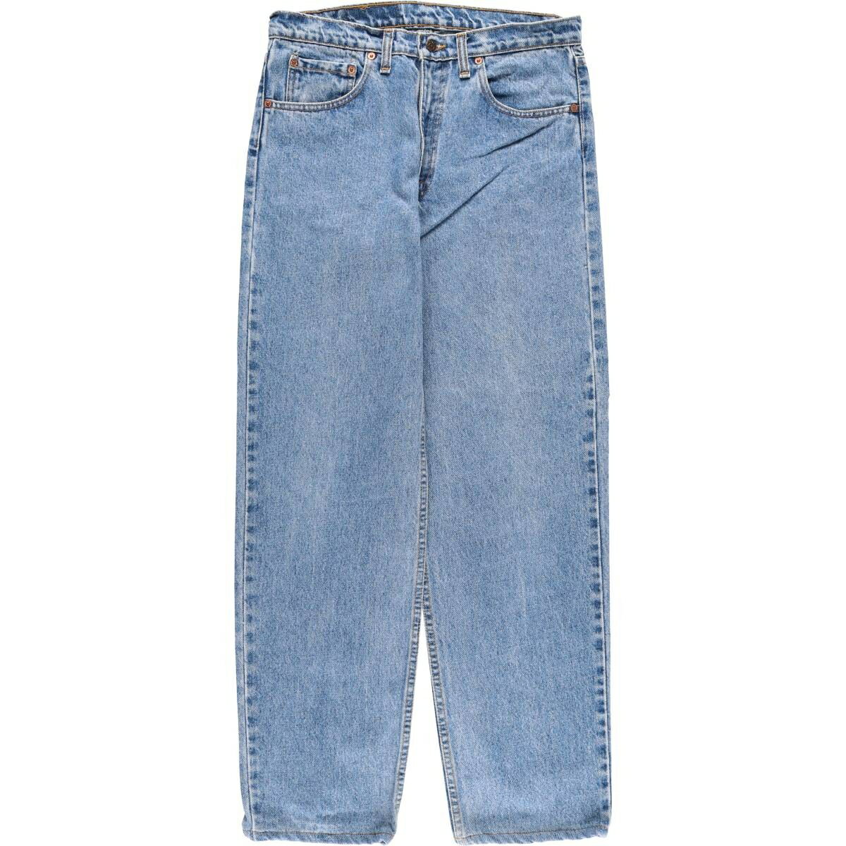 古着 90~00'S リーバイス Levi's 50555-4891 RELAXED FIT STRAIGHT LEG テーパードデニムパンツ カナダ製 メンズw32相当 ヴィンテージ /eaa480498 【中古】 【251229】 【SS2603_10】 ブルー系 春夏秋冬
