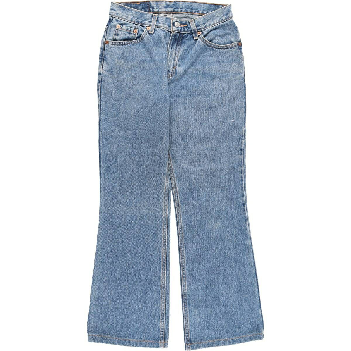 Rakuten - 古着 00'S リーバイス Levi's 517 SLIM FIT BOOT CUT ブーツカットデニムパンツ レディースL(w28)相当 /eaa480657 【中古】 【260109】 【Elulu/エルル】 【SS2603_30】 ブルー系 春夏秋冬 【SS2606_30】