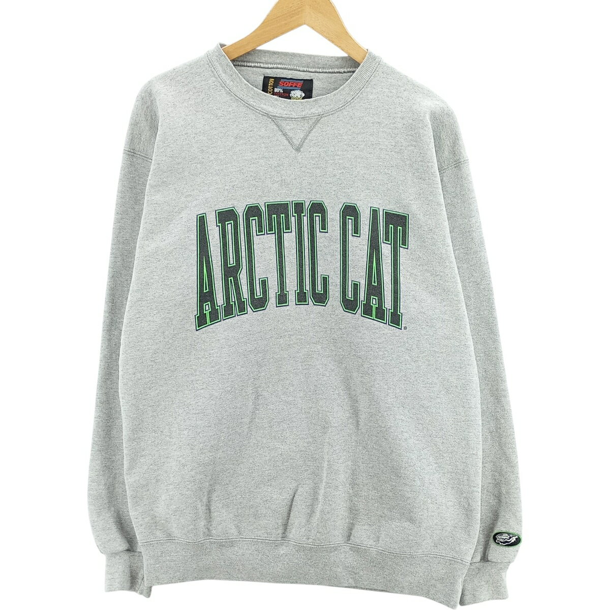 古着 90'S ソフィ SOFFE HEAVY COTTON スウェットシャツ トレーナー USA製 メンズL相当 ヴィンテージ /eaa480807 【中古】 【260116】