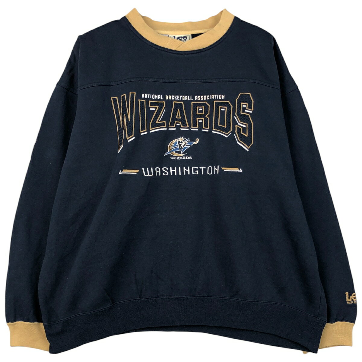 古着 90~00'S リー Lee SPORT NBA WASHINGTON WIZARDS ワシントン ウィザーズ スウェットシャツ トレーナー メンズL相当 /eaa482206 【中古】 【260118】 【NH-2508】