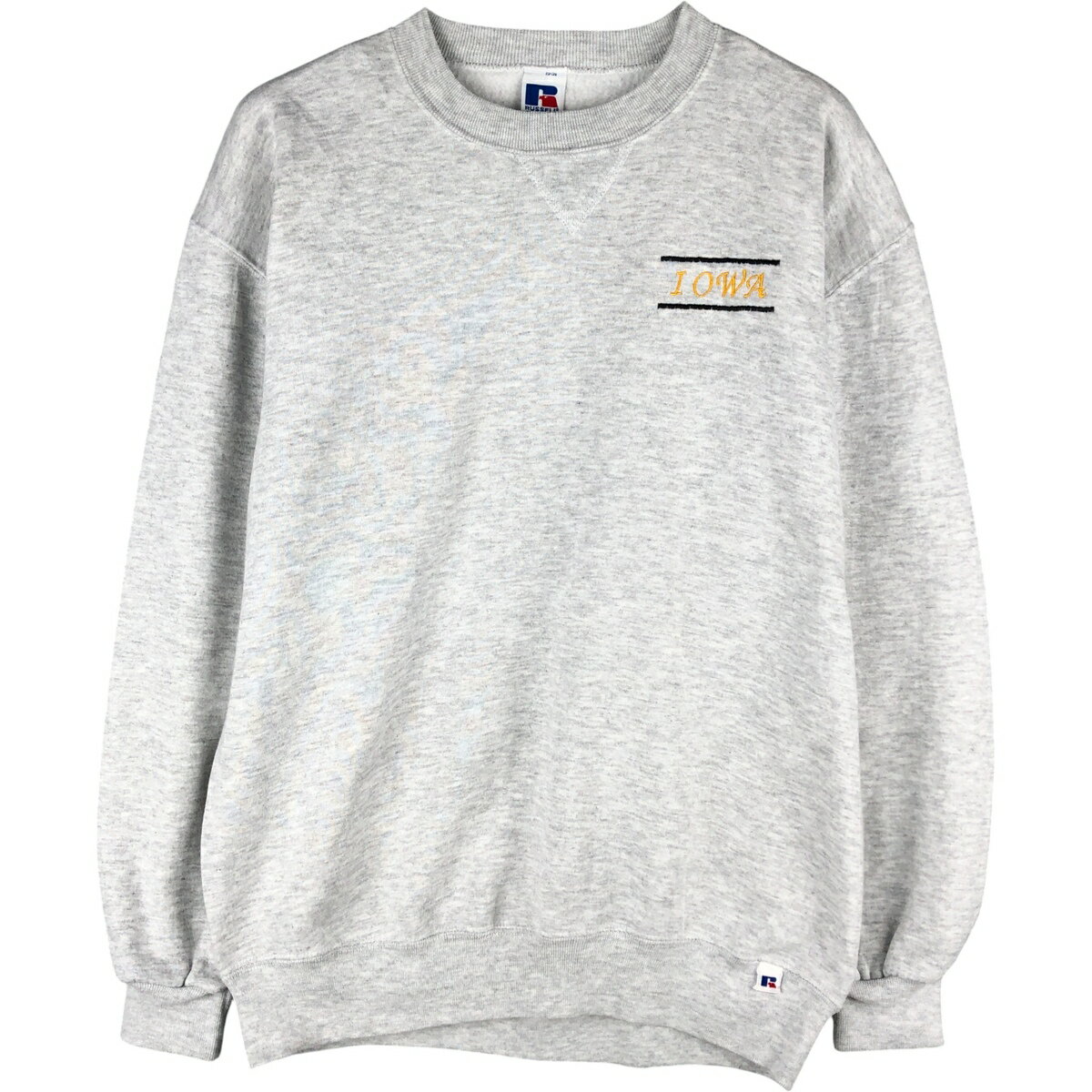 古着 90'S ラッセル Russell IOWA アイオワ大学 カレッジスウェットシャツ トレーナー USA製 メンズL相当 ヴィンテージ /eaa482279 【中古】 【251129】 【NH-2508】 【SS2603_30】