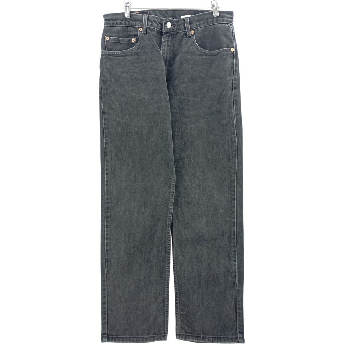 Rakuten - 古着 00'S リーバイス Levi's 505 REGULAR FIT ブラックデニム テーパードデニムパンツ メンズw32相当 /eaa482421 【中古】 【260111】 【SS2603_30】 ブラック系 春夏秋冬