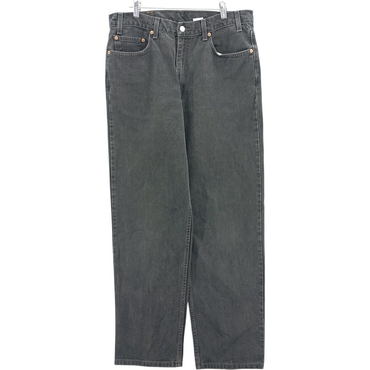 Rakuten - 古着 00'S リーバイス Levi's 550 RELAXED FIT TAPERED LEG ブラックデニム テーパードデニムパンツ メンズw35相当 /eaa482434 【中古】 【260112】 【SS2606_30】