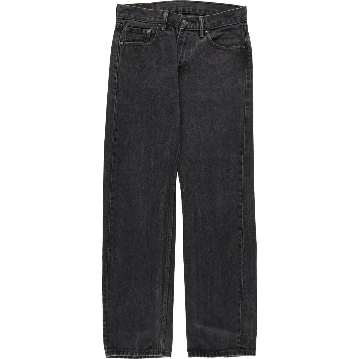 古着 リーバイス Levi's 505 ブラックデニム テーパードデニムパンツ メンズw30相当 /eaa482458 【中古】 【251222】(4.0)