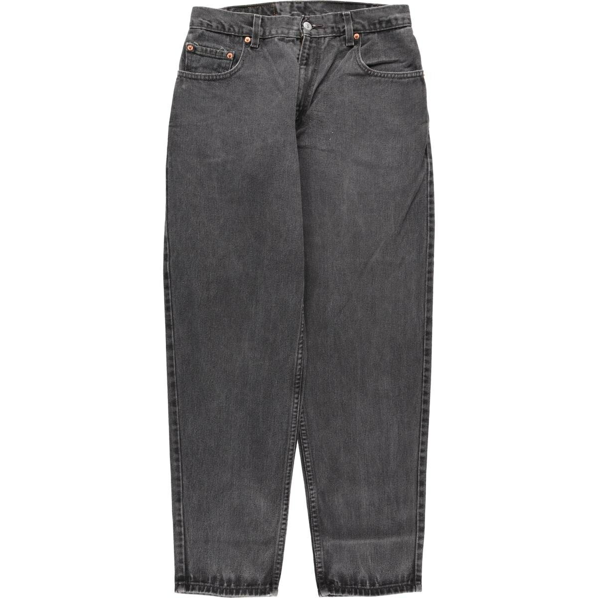 古着 00'S リーバイス Levi's 00560-0260 LOOSE FIT TAPERED LEG ブラックデニム テーパードデニムパンツ メンズw30相当 /eaa482466 【中古】 【260201】 【SS2603_30】 ブラック系 春夏秋冬