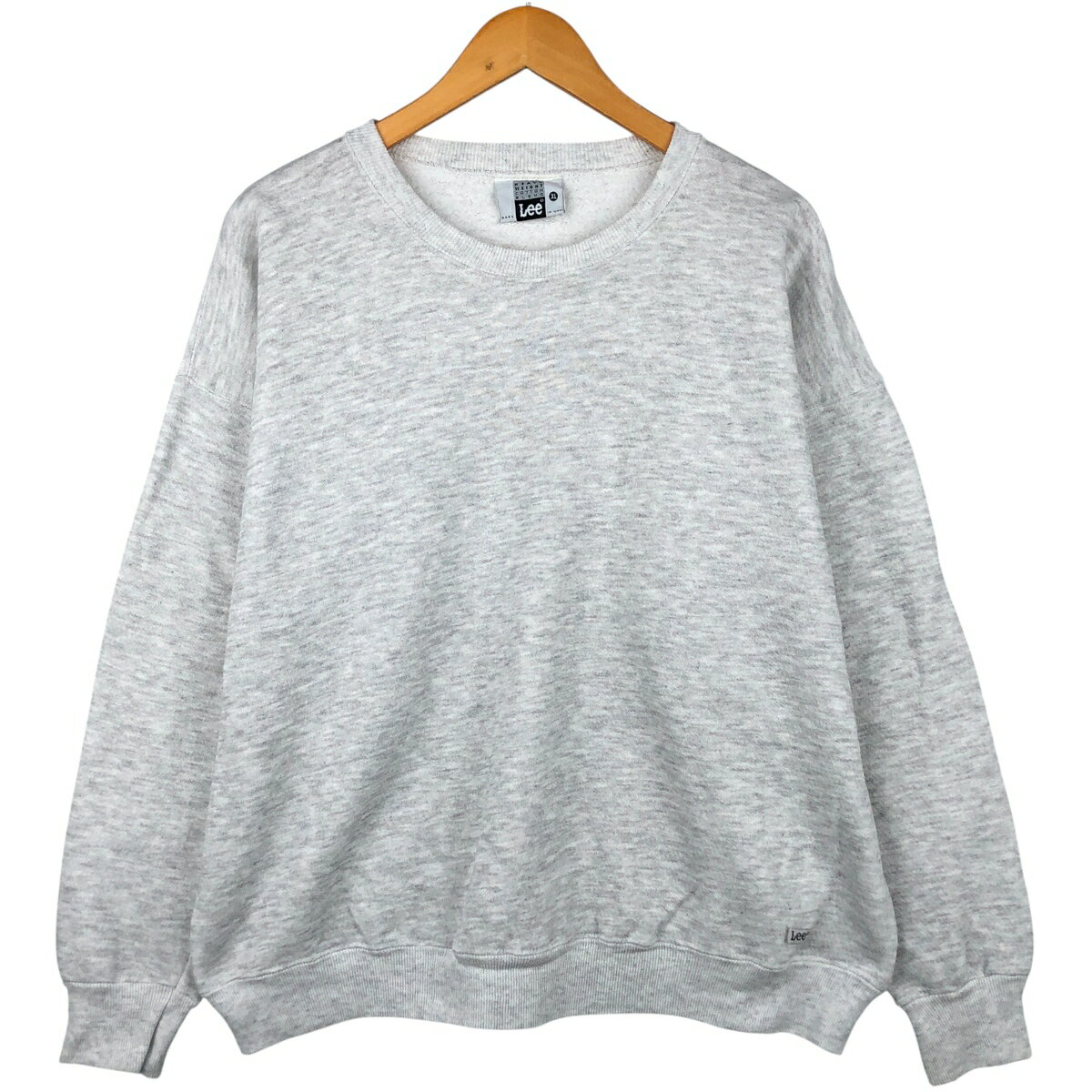 古着 90'S リー Lee HEAVY WEIGHT 無地 ブランクスウェットシャツ トレーナー USA製 メンズXL相当 ヴィンテージ /eaa482581 【中古】 【251222】 【SS2603_30】