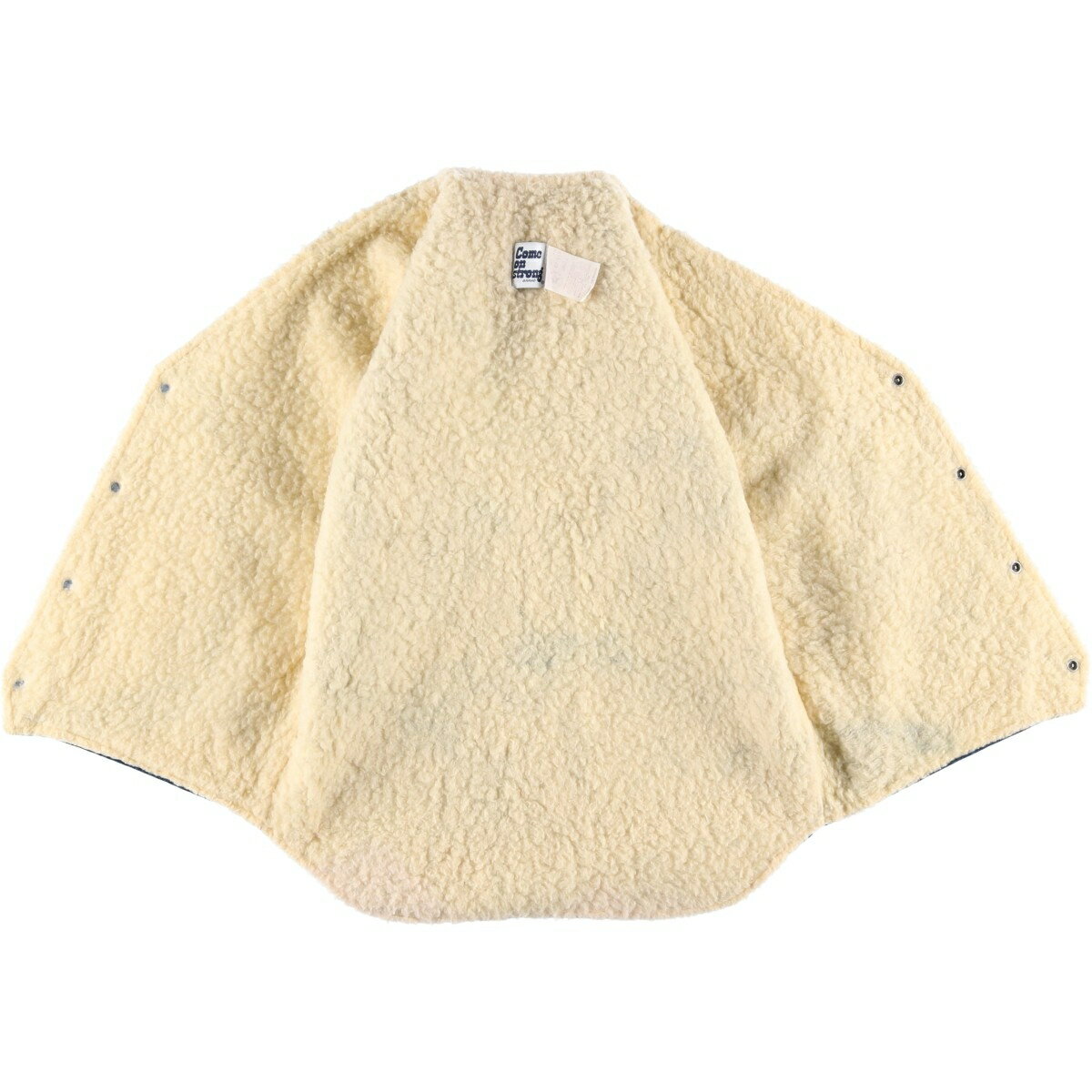 古着 80'S COME ON STRONG デニムボアベスト USA製 メンズS相当 /eaa482651 【中古】 【251229】 【SS2603_30】