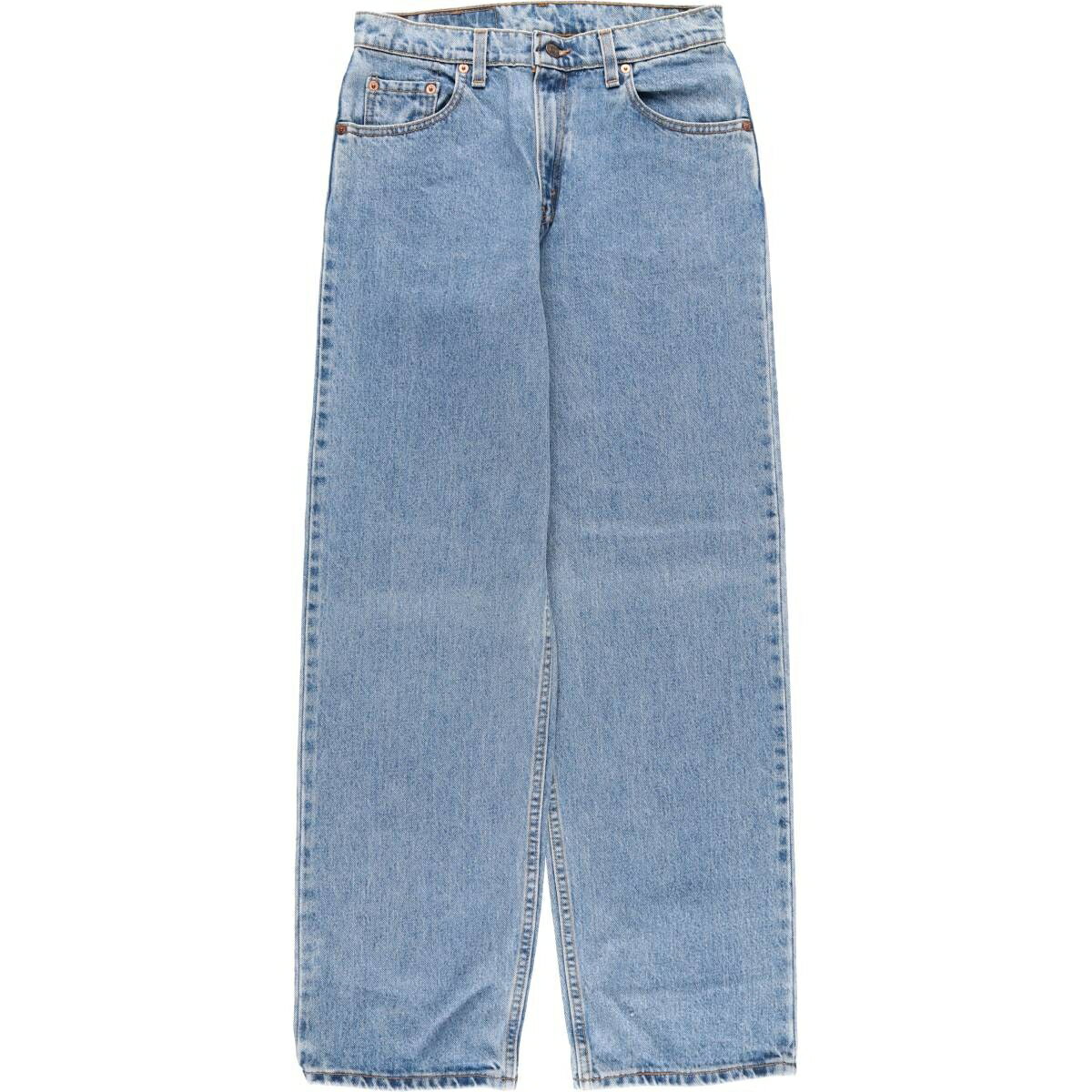 Rakuten - 古着 90'S リーバイス Levi's 10565-4892 WIDE LEG デニムワイドパンツ USA製 レディースL(w30)相当 ヴィンテージ /eaa482664 【中古】 【260109】 【ADEL/アデル】 【SS2603_10】 ブルー系 春夏秋冬