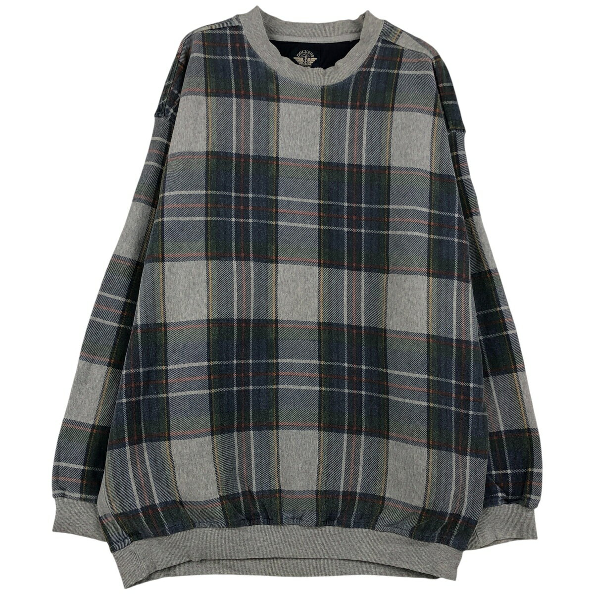 古着 90'S ドッカーズ DOCKERS チェック柄 スウェットシャツ トレーナー メンズL相当 ヴィンテージ /eaa482884 【中古】 【260122】 【..