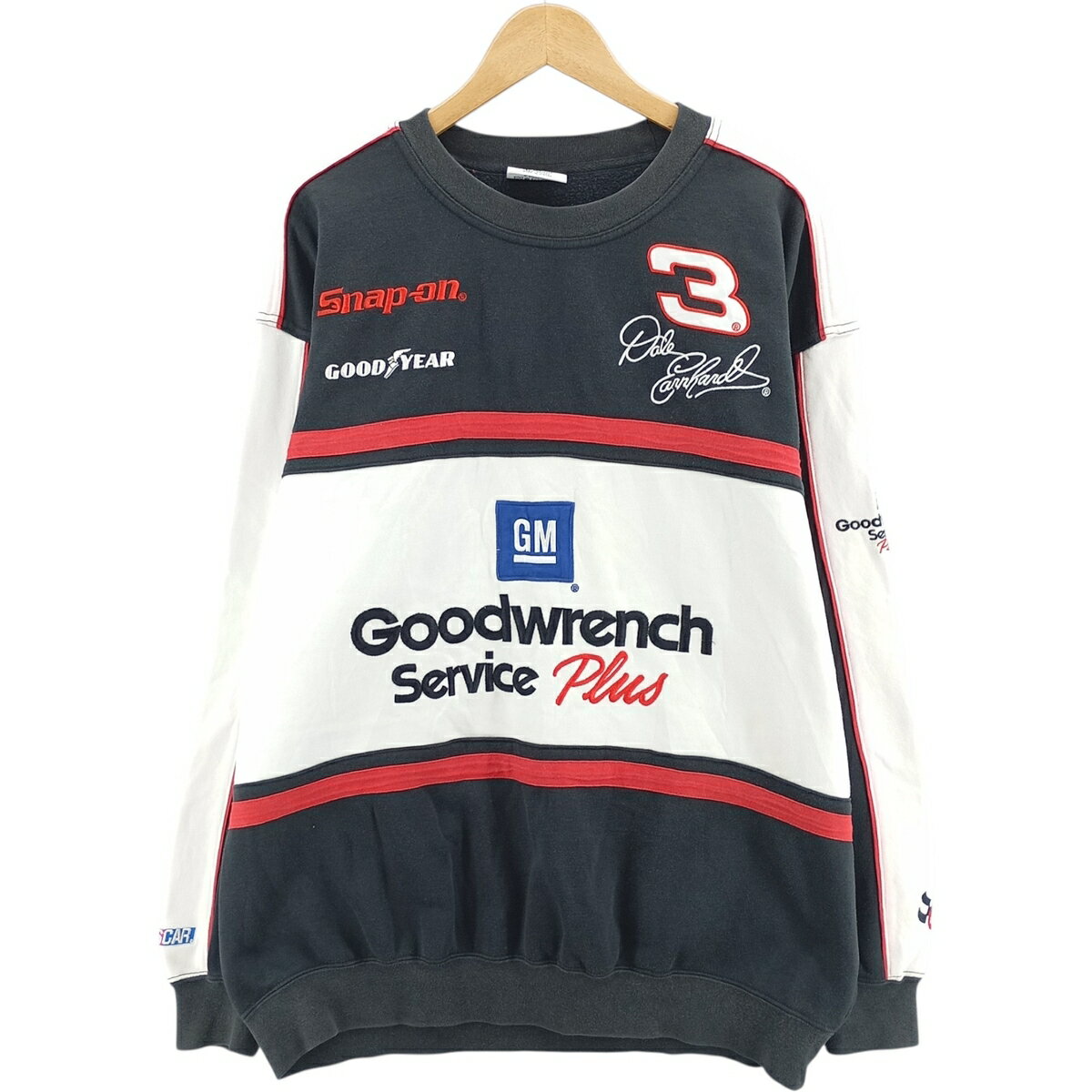 古着 CHASE レーシング スウェットシャツ トレーナー メンズXL相当 ヴィンテージ /eaa482950 【中古】 【260118】 【SS2603_30】 ブラ..