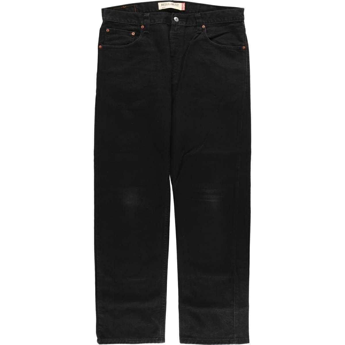 Rakuten - 古着 リーバイス Levi's 505 REGULAR FIT ブラックデニム テーパードデニムパンツ メンズw37相当 /eaa483010 【中古】 【251222】 【SS2606_30】